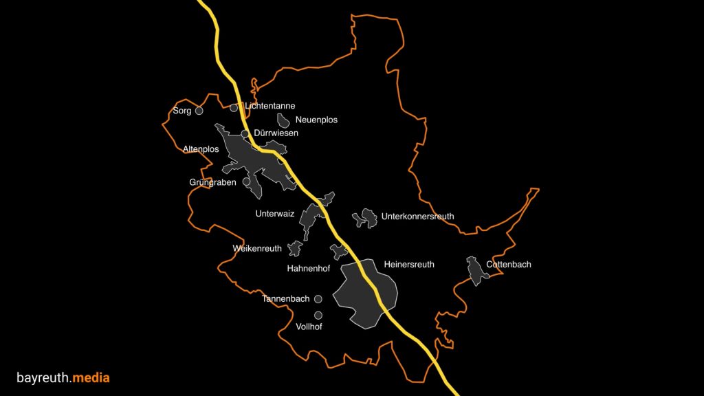 Karte Heinersreuth